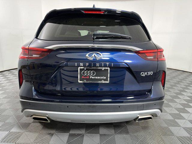 used 2021 INFINITI QX50 car, priced at $23,698