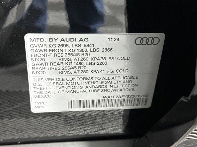 new 2025 Audi Q5 car, priced at $66,981