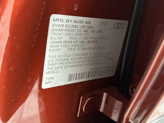 new 2025 Audi SQ5 car, priced at $69,531