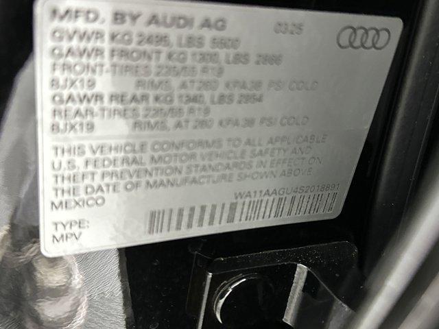 new 2025 Audi Q5 car, priced at $54,772