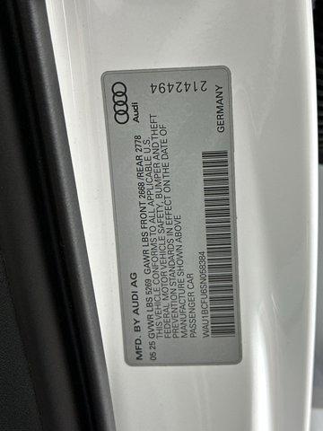 new 2025 Audi A5 car, priced at $50,972