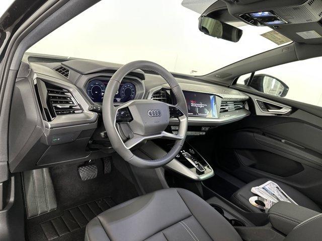 new 2025 Audi Q4 e-tron car, priced at $53,941