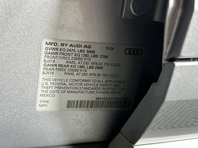 used 2025 Audi Q5 car, priced at $50,998