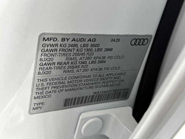 new 2025 Audi Q5 car, priced at $60,971