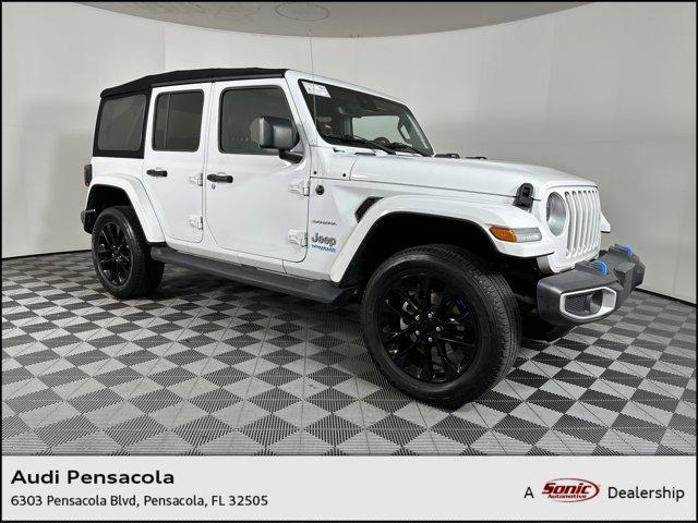 used 2022 Jeep Wrangler Unlimited 4xe car, priced at $32,999