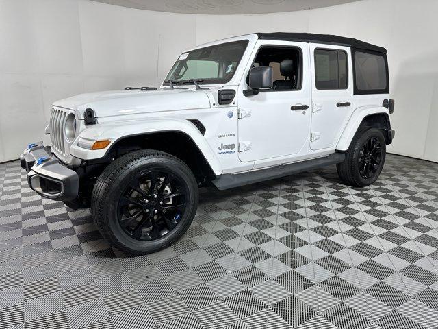 used 2022 Jeep Wrangler Unlimited 4xe car, priced at $32,999