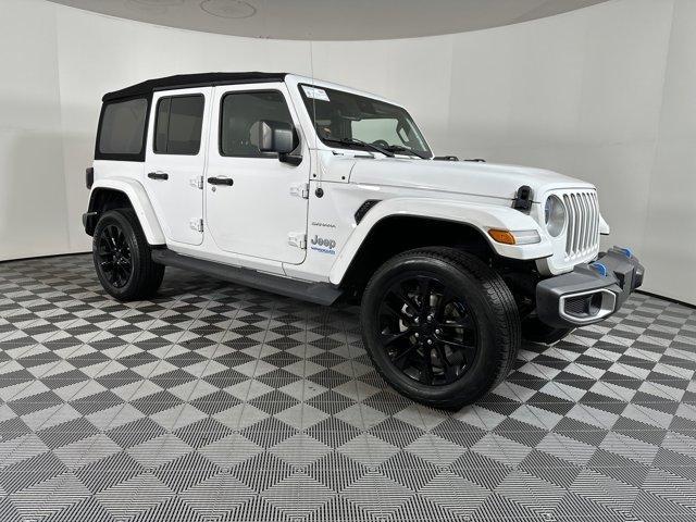 used 2022 Jeep Wrangler Unlimited 4xe car, priced at $32,999