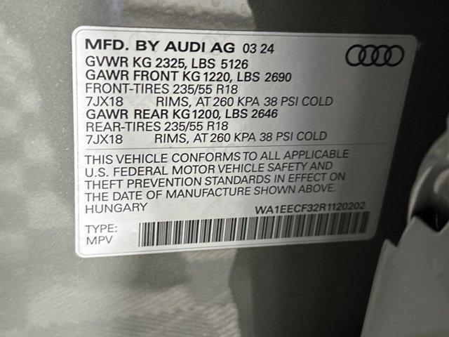 used 2024 Audi Q3 car, priced at $36,986