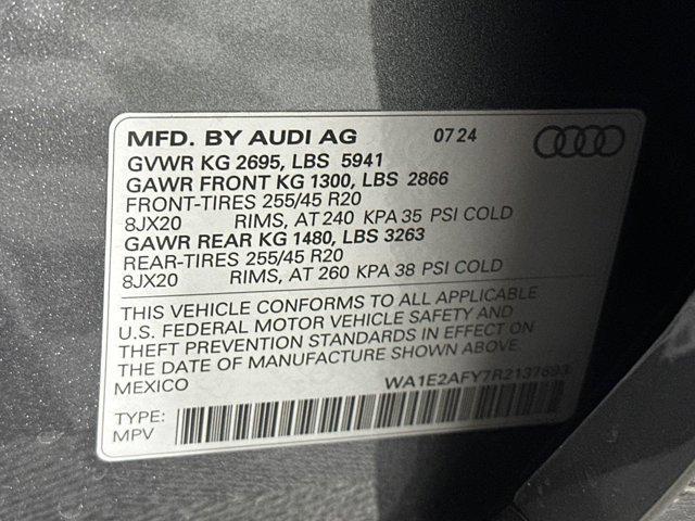 new 2024 Audi Q5 car, priced at $63,981