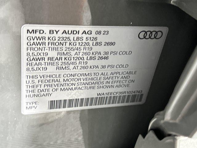 used 2024 Audi Q3 car, priced at $35,498
