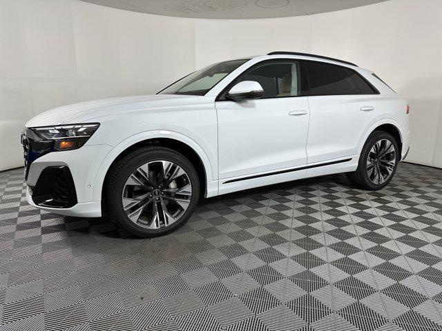 new 2025 Audi Q8 car, priced at $84,581