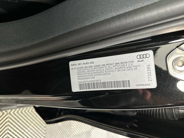 new 2025 Audi A5 car, priced at $56,081