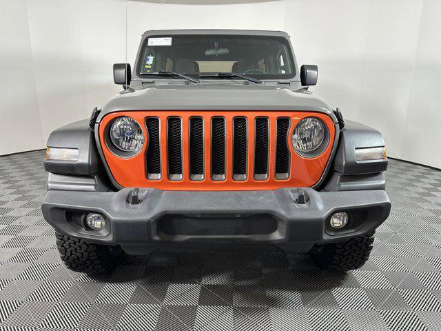 used 2021 Jeep Wrangler Unlimited car, priced at $29,798