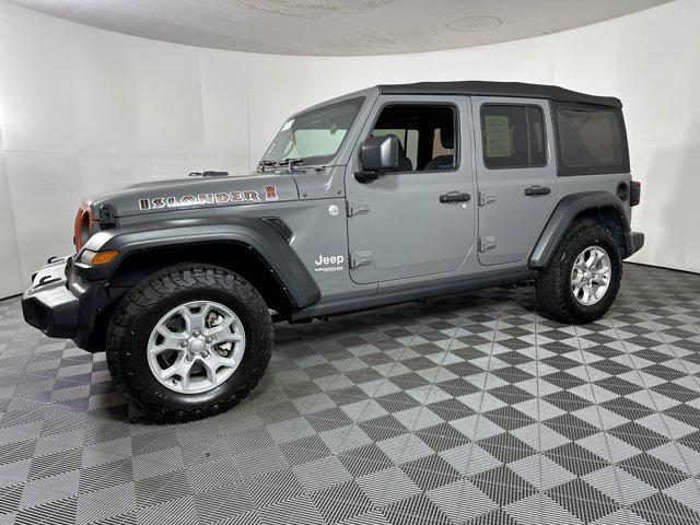 used 2021 Jeep Wrangler Unlimited car, priced at $29,798