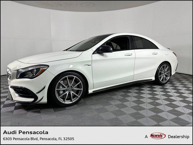 used 2017 Mercedes-Benz AMG CLA 45 car, priced at $25,999