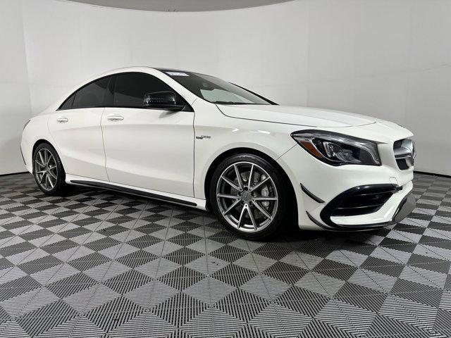 used 2017 Mercedes-Benz AMG CLA 45 car, priced at $25,999