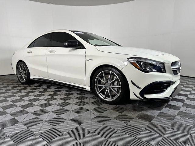 used 2017 Mercedes-Benz AMG CLA 45 car, priced at $25,999