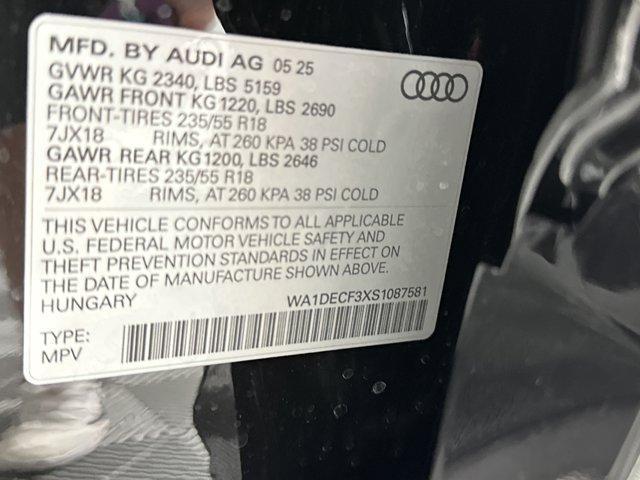 new 2025 Audi Q3 car, priced at $41,841