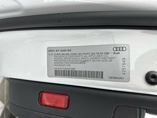used 2022 Audi A5 Sportback car, priced at $30,999