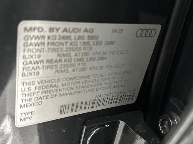 new 2025 Audi Q5 car, priced at $57,771