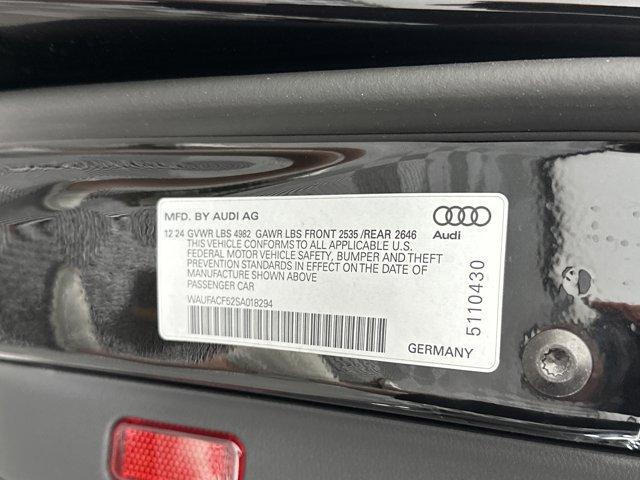 new 2025 Audi A5 Sportback car, priced at $54,681