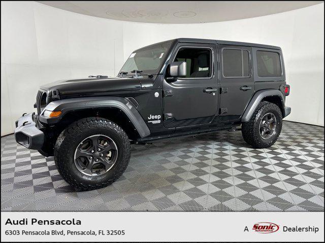 used 2021 Jeep Wrangler Unlimited car, priced at $27,998