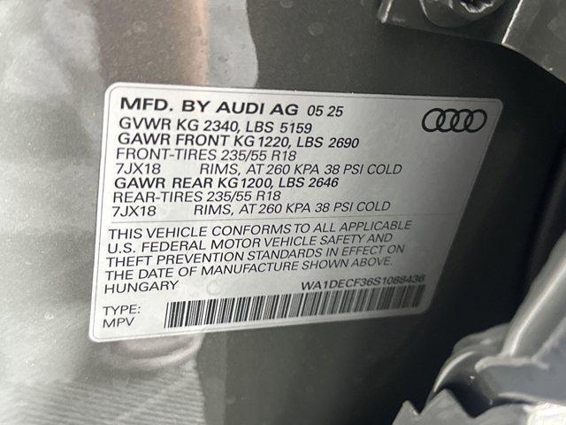new 2025 Audi Q3 car, priced at $41,061