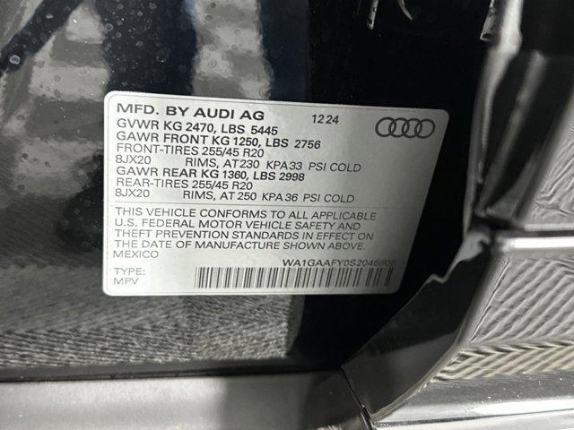 new 2025 Audi Q5 car, priced at $51,981