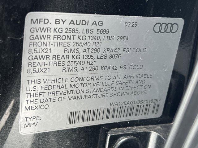 new 2025 Audi SQ5 car, priced at $71,491