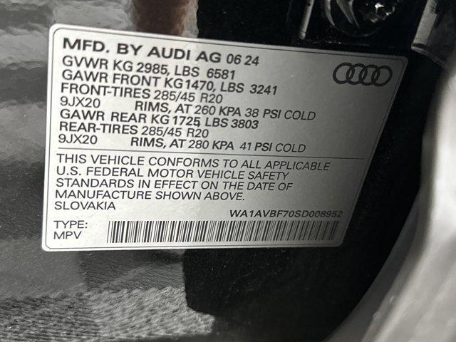 used 2025 Audi Q7 car, priced at $57,998