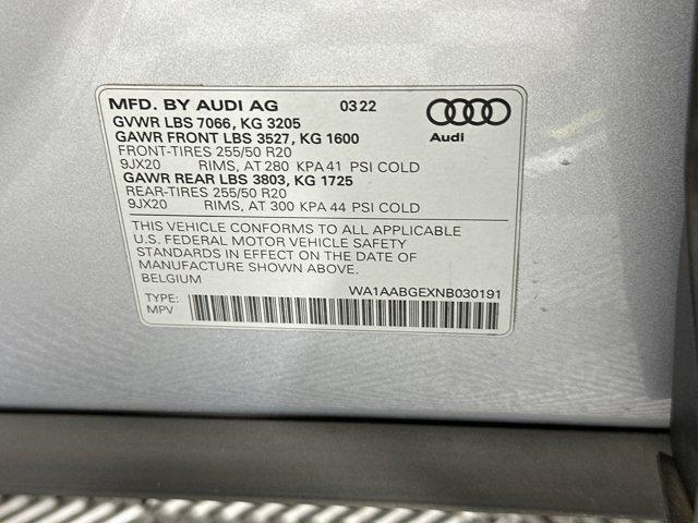 used 2022 Audi e-tron car, priced at $29,798