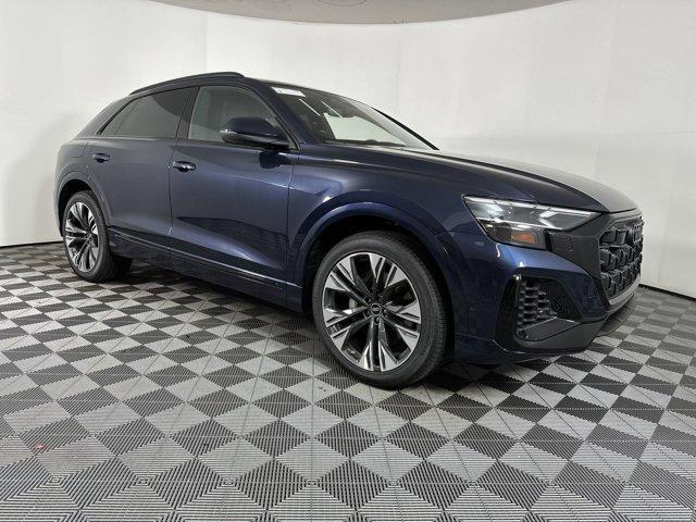 new 2025 Audi Q8 car, priced at $80,542