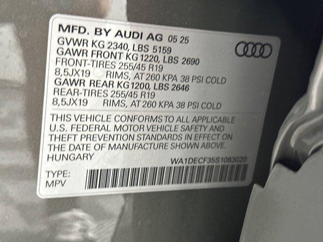 new 2025 Audi Q3 car, priced at $42,961