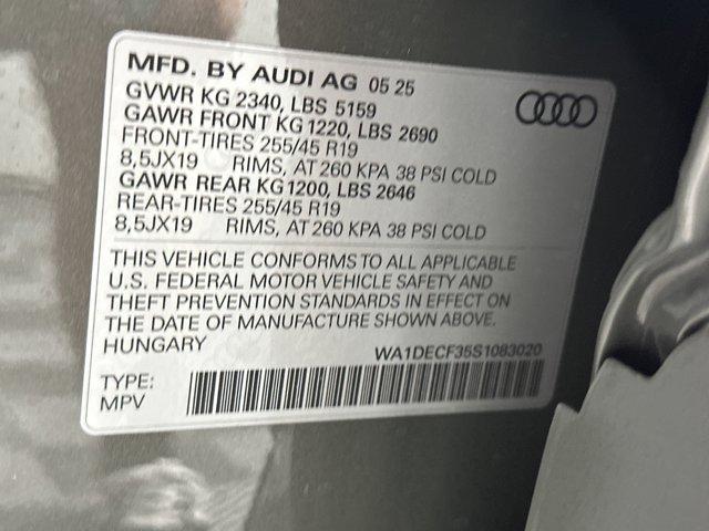 new 2025 Audi Q3 car, priced at $43,421