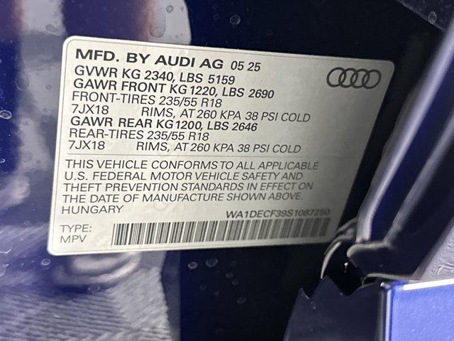 new 2025 Audi Q3 car, priced at $41,061