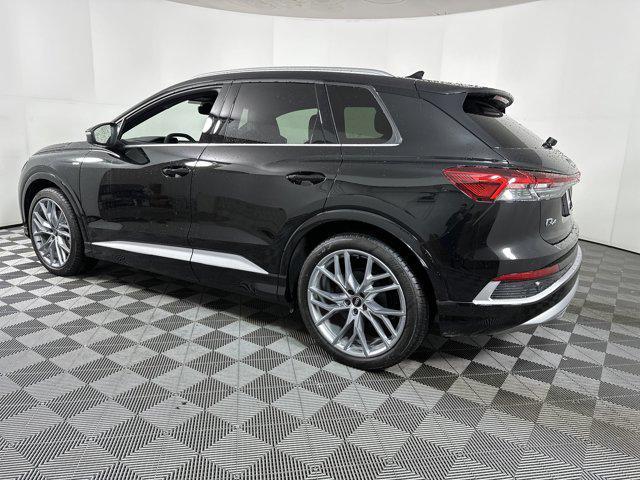 new 2025 Audi Q4 e-tron car, priced at $62,681