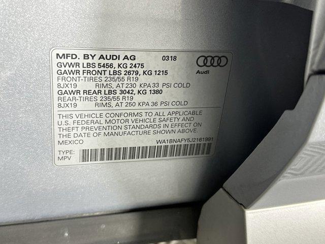 used 2018 Audi Q5 car, priced at $17,996