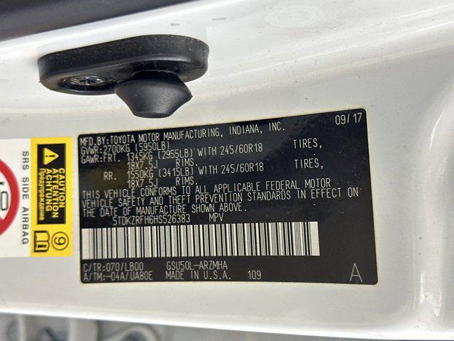 used 2017 Toyota Highlander car, priced at $22,798