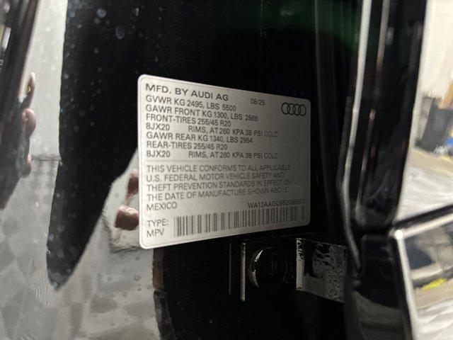 new 2025 Audi Q5 car, priced at $59,941
