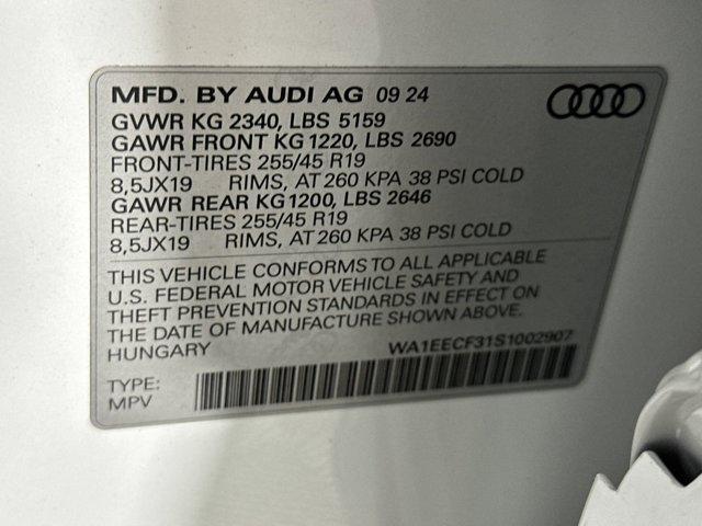 new 2025 Audi Q3 car, priced at $43,910