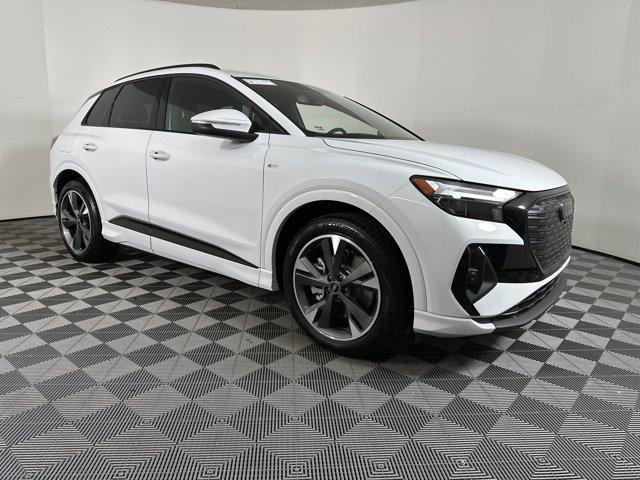 new 2025 Audi Q4 e-tron car, priced at $57,751