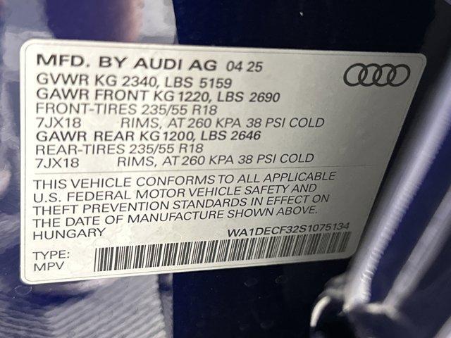 new 2025 Audi Q3 car, priced at $41,411