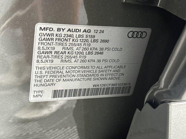 new 2025 Audi Q3 car, priced at $42,652