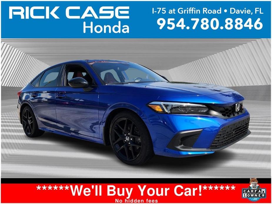 used 2023 Honda Civic Si car, priced at $27,499