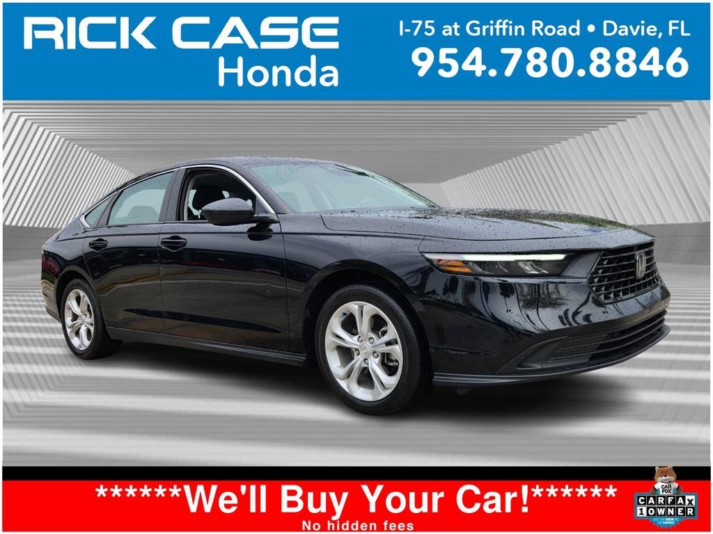 used 2023 Honda Accord car, priced at $22,298