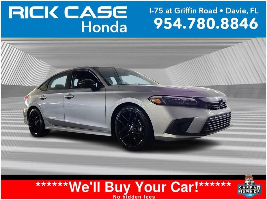 used 2022 Honda Civic car, priced at $21,938