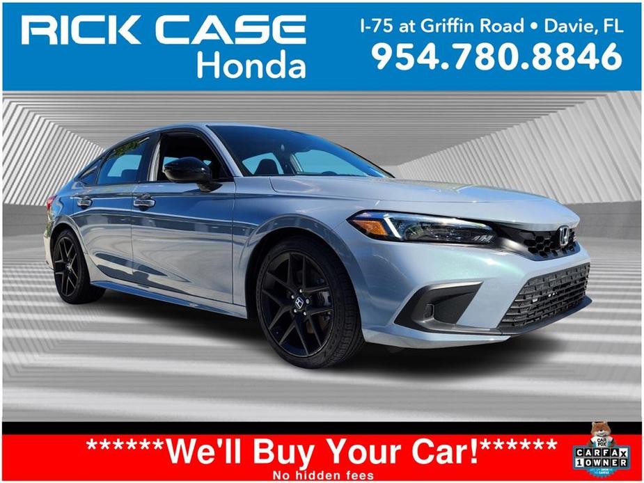 used 2023 Honda Civic Si car, priced at $27,597