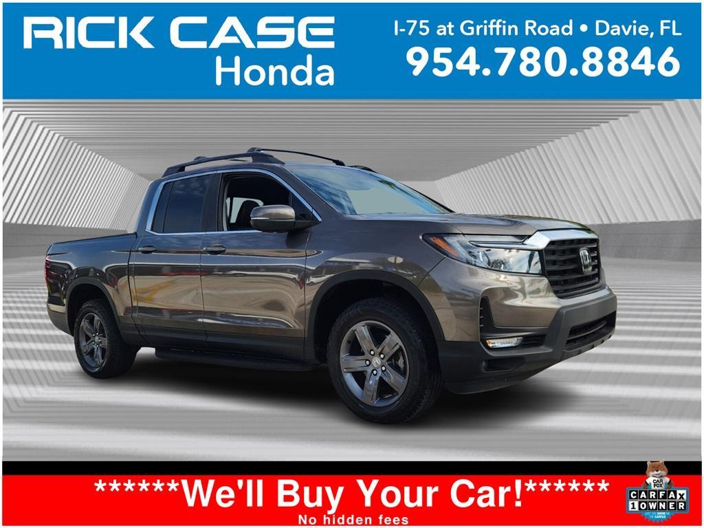 used 2022 Honda Ridgeline car, priced at $30,807