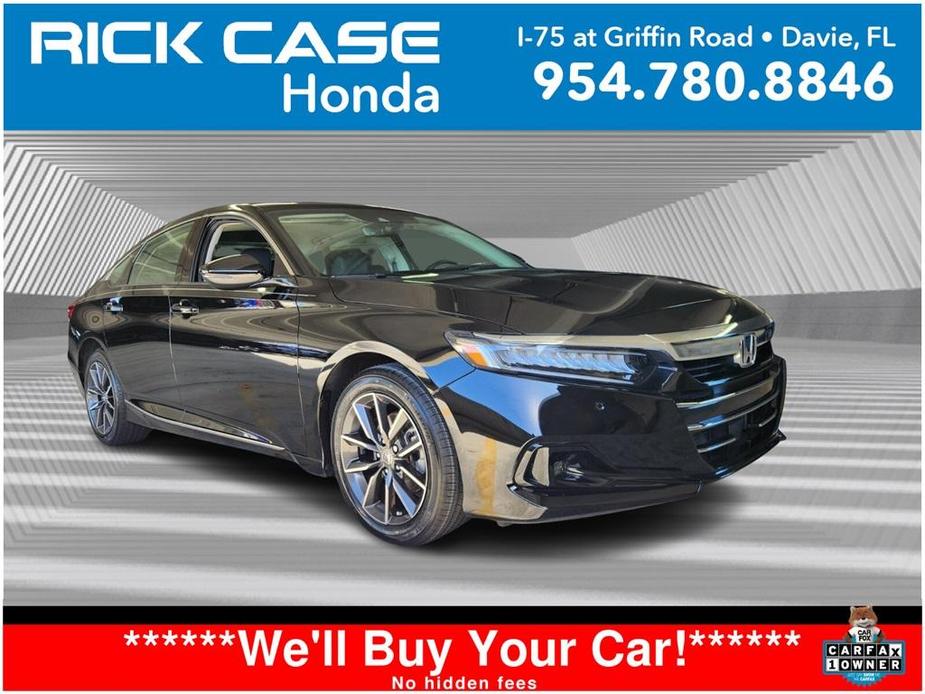 used 2022 Honda Accord car, priced at $28,101