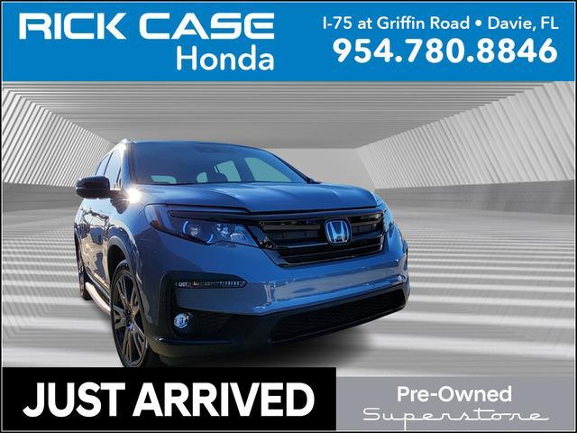 used 2022 Honda Pilot car, priced at $27,945